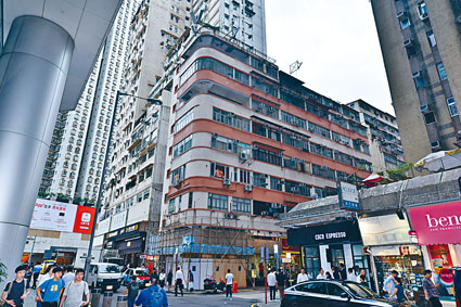 鰂魚涌海光街太豐樓舊樓，獲財團以1144.8萬收購1伙。