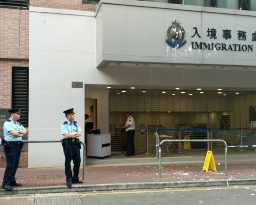 警員到場調查。