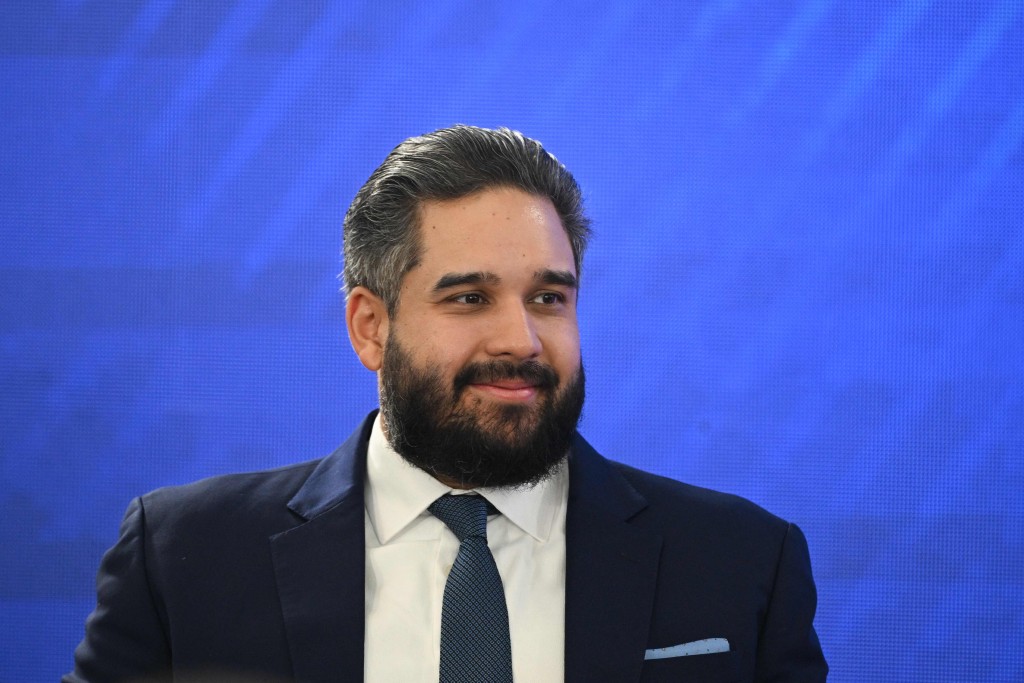 格拉呼籲委內瑞拉人民上街抗議美軍入侵。法新社