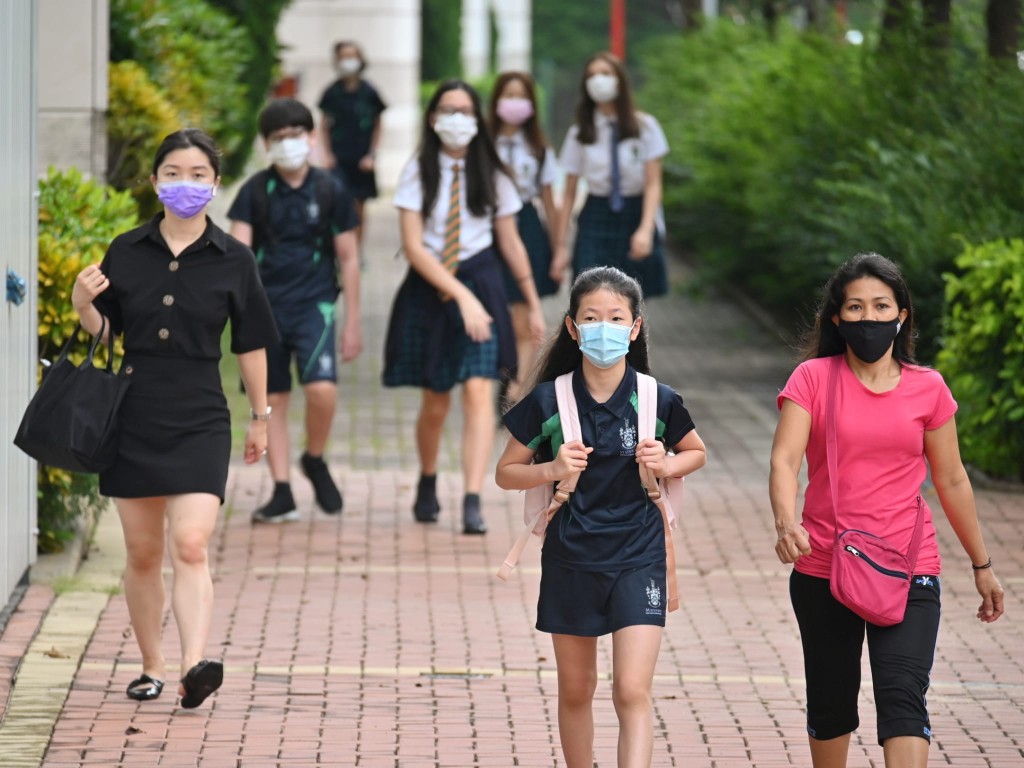 國際學校今早復課。