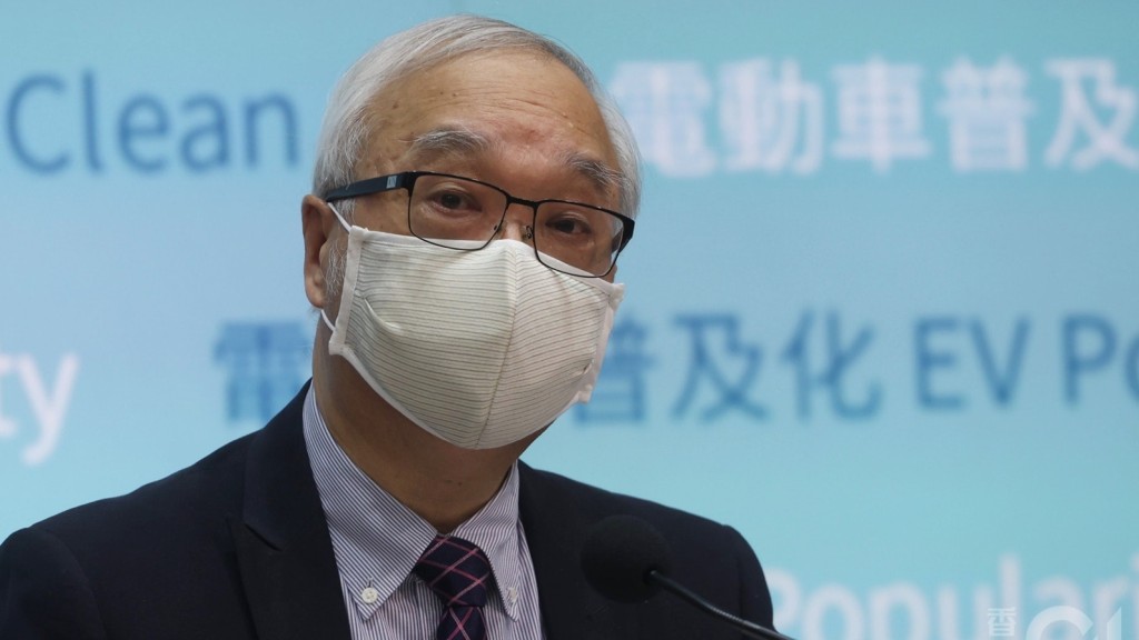 私人助理確診,環境及生態局局長謝展寰檢測陰性。資料圖片