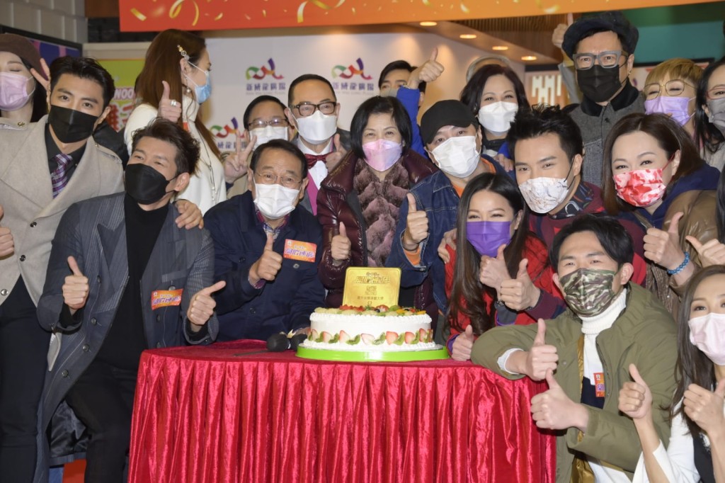 同時慶祝一月生日的藝人。