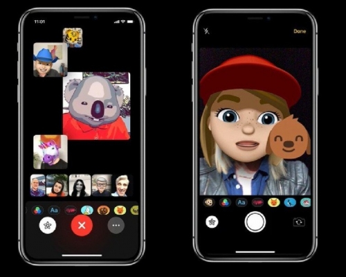 IOS12新增Memoji。