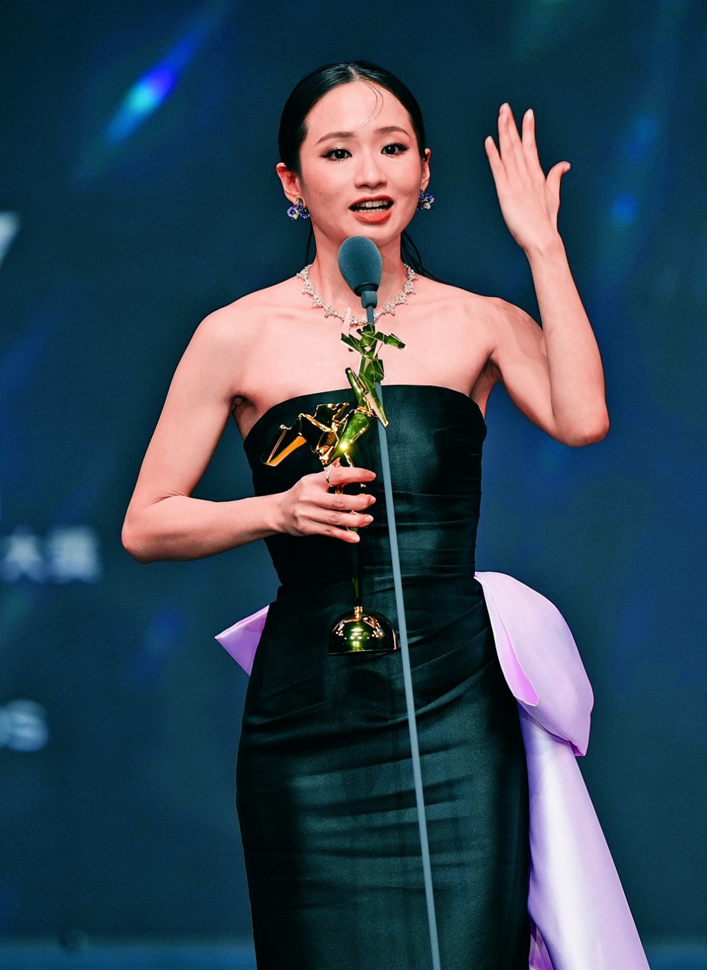 梁雍婷早前在《第17屆亞洲電影大獎》已獲封最佳女配角。