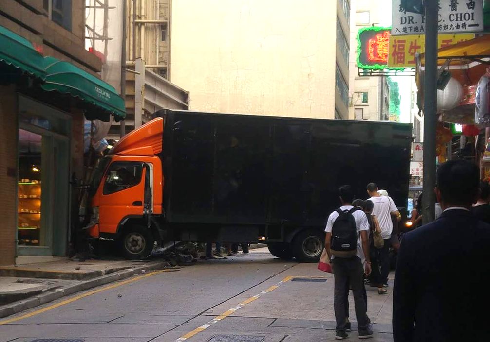 涉事貨車。網圖
