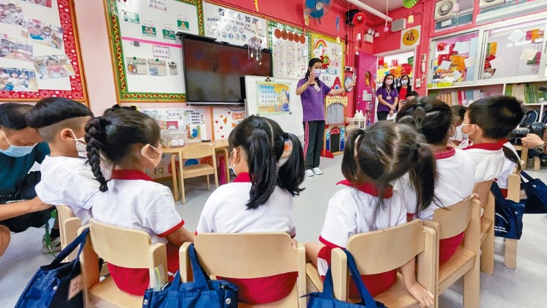 張仁良稱，傳統價值觀應由幼兒開始培養。資料圖片