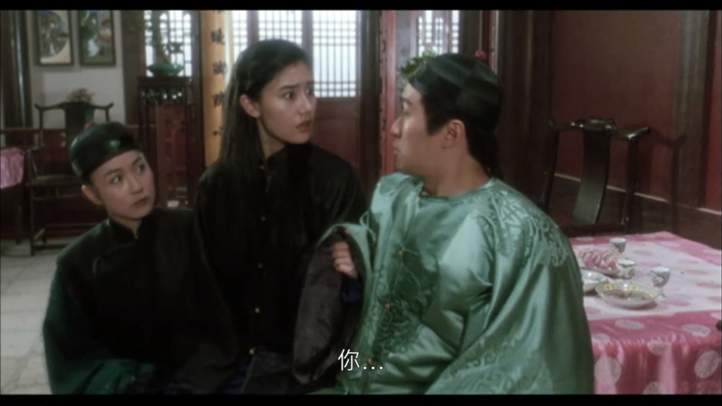 在《鹿鼎記2》中，譚淑梅飾演「阿珂」李嘉欣的師姐。