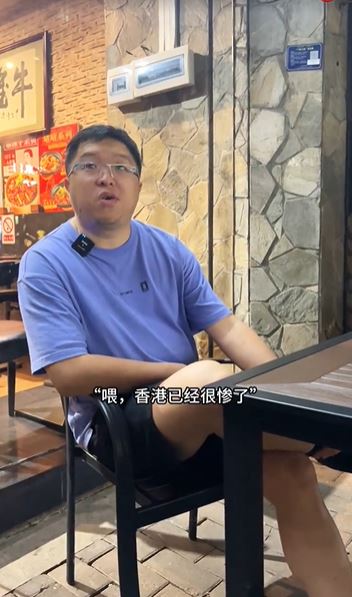 有人質疑牛雜店老闆為何還要批評香港餐飲業