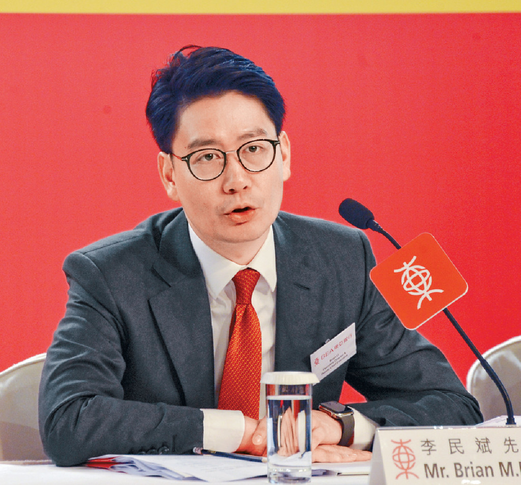 ■消息指，東亞銀行聯席行政總裁李民斌，任政協下設的專委會副主任。