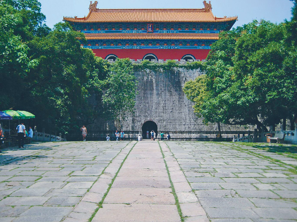 位於南京的明孝陵是明朝開國皇帝朱元璋的陵寢