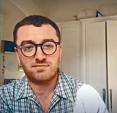 ■Sam Smith受訪稱早前出現新冠肺炎病徵,已自我隔離3周。