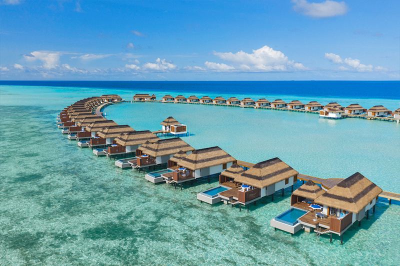 Pullman Maldives Maamutaa有122幢別墅。