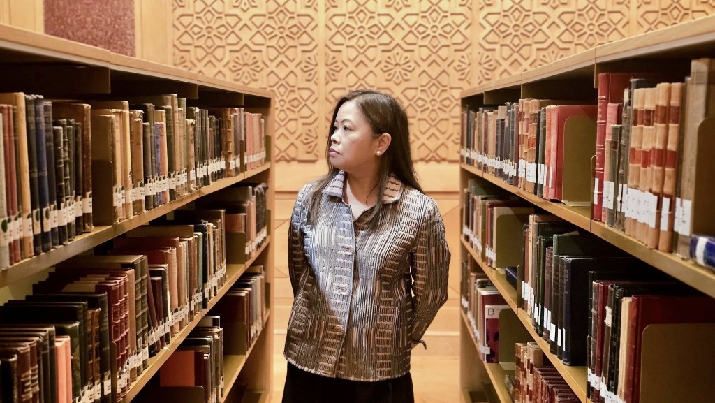 只對重要嘉賓開放的珍稀古籍藏館。 只對重要嘉賓開放的珍稀古籍藏館。