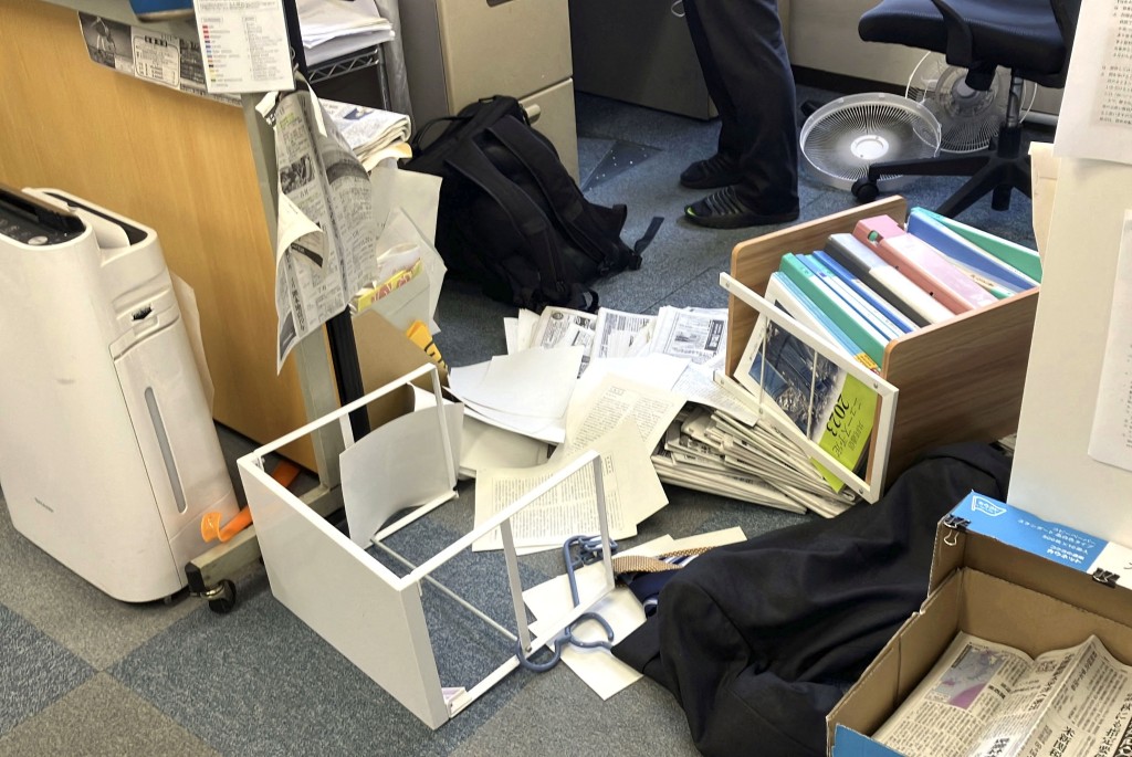 熊本地震，对多区造成严重破坏。路透社