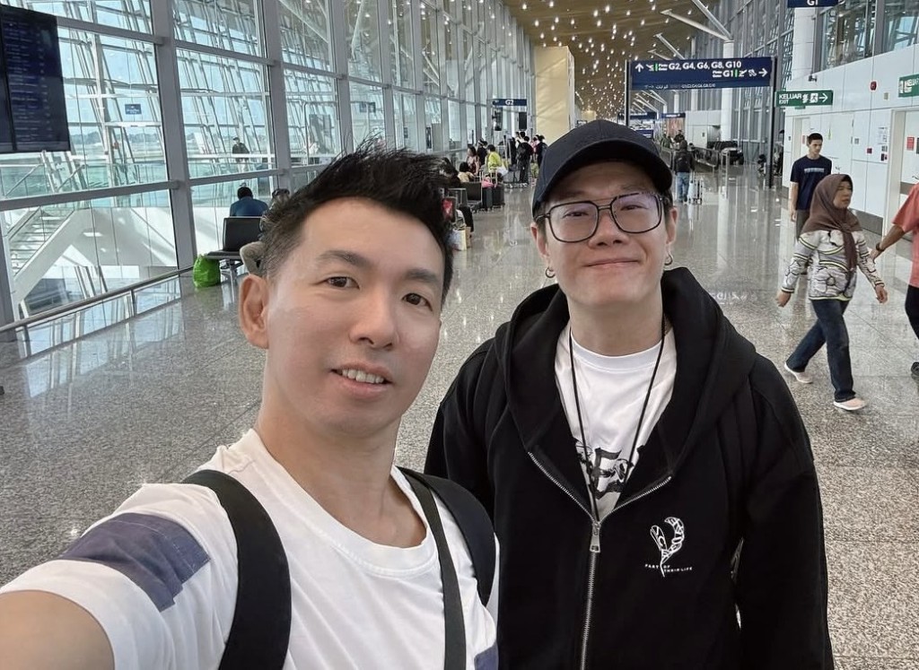 張與辰與同性密友Kelvin(圖左)相識至今已15年。 張與辰與同性密友Kelvin(圖左)相識至今已15年。