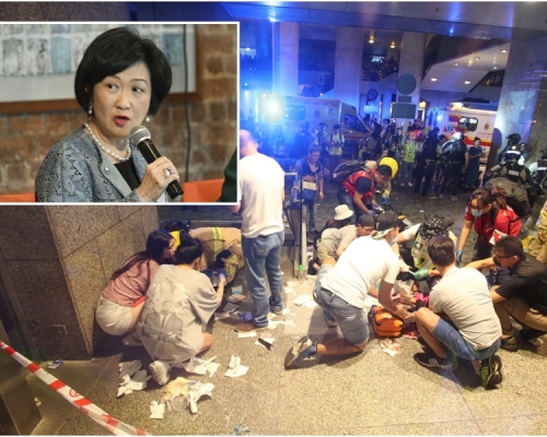葉劉淑儀批評政府止暴制亂未見成效。資料圖片