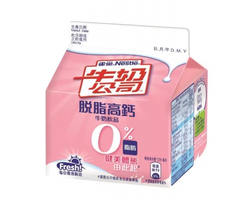 雀巢脫脂高鈣牛奶飲品一個樣本，被驗出每克含460萬個致病菌蠟樣芽孢桿菌，超標45倍。