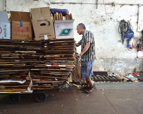 环保署废纸回收服务明日开展。 资料图片