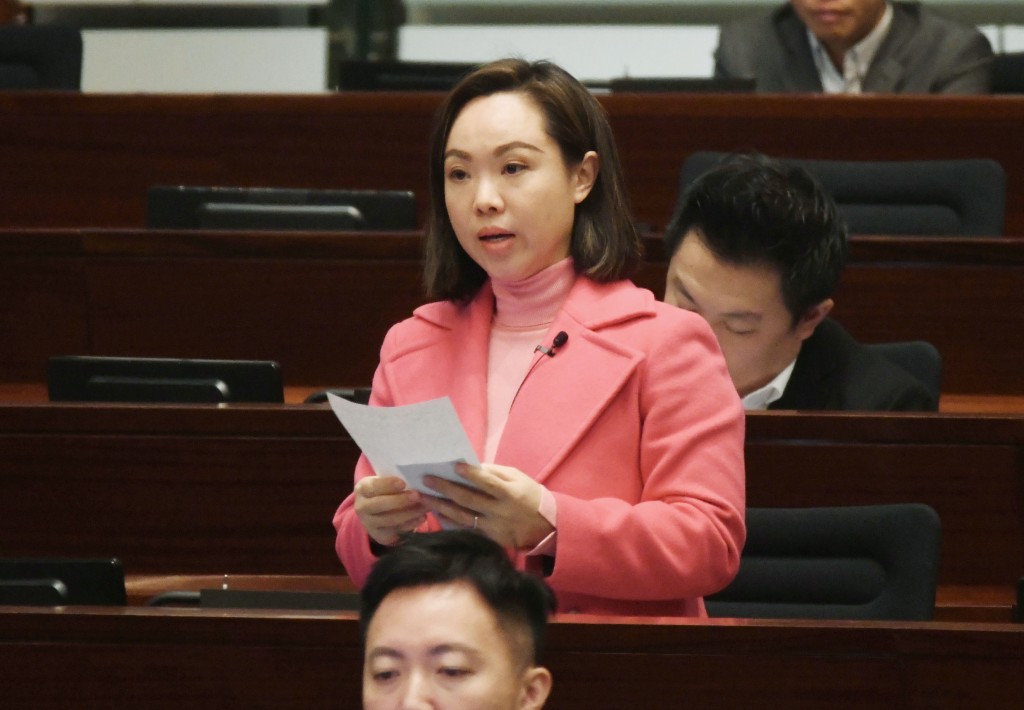 新民党立法会议员陈家佩。资料图片
