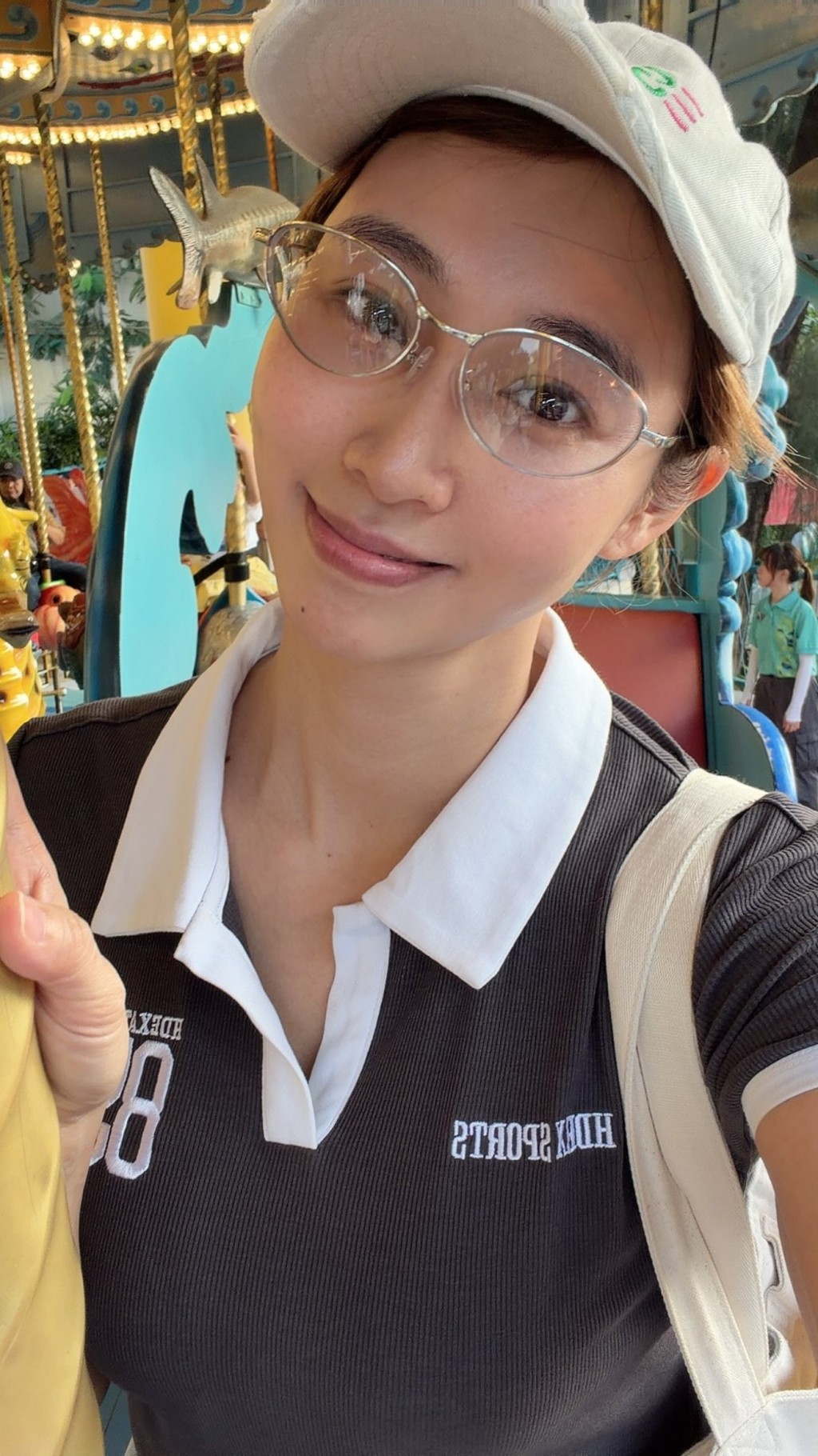 莊韻澄罕談前男友張致恒。 莊韻澄罕談前男友張致恒。