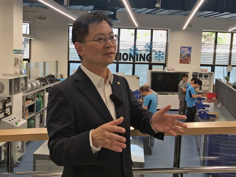 機電署署長薛永恒。黃偉綸網誌圖片
