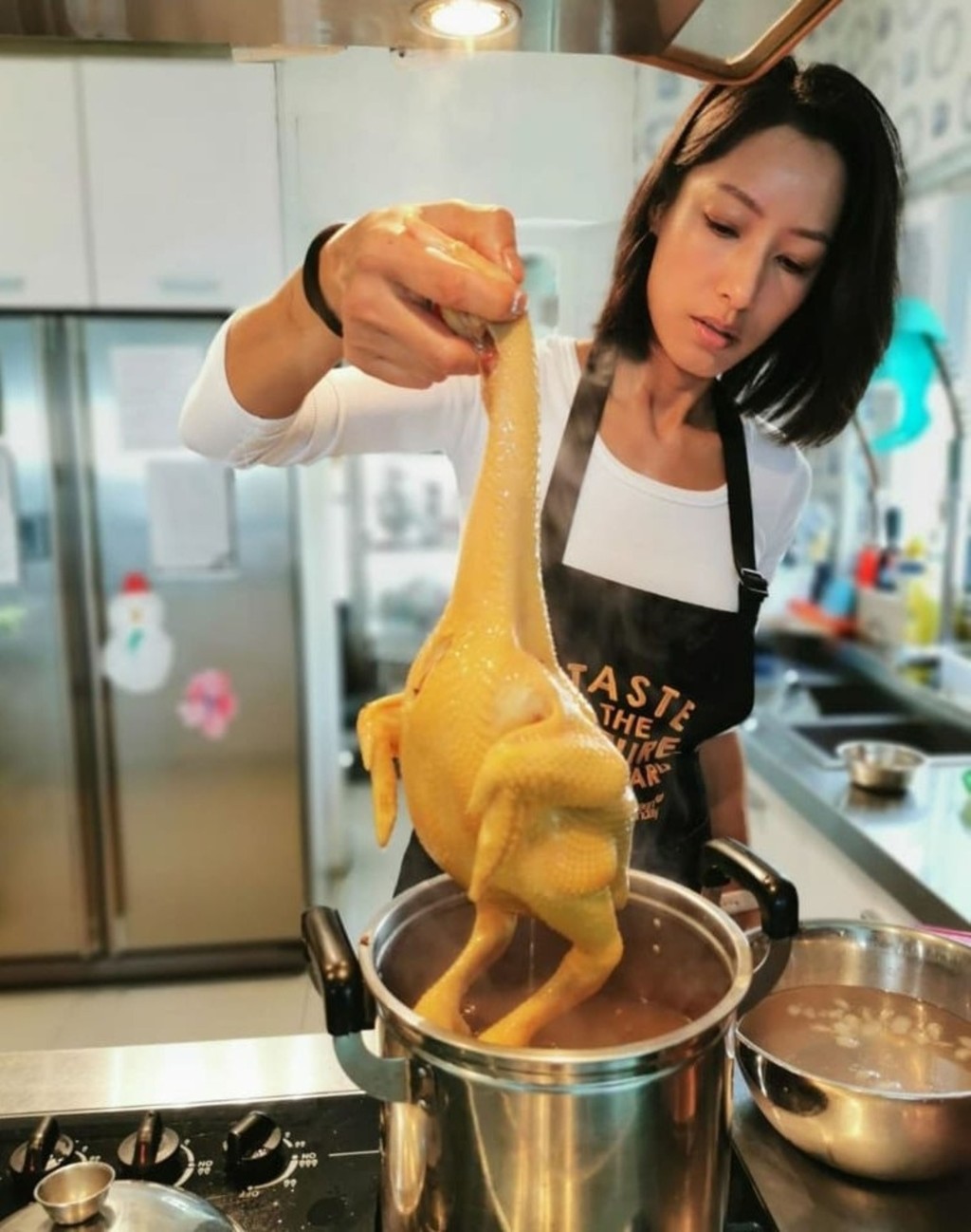 蔣怡出名廚藝了得。