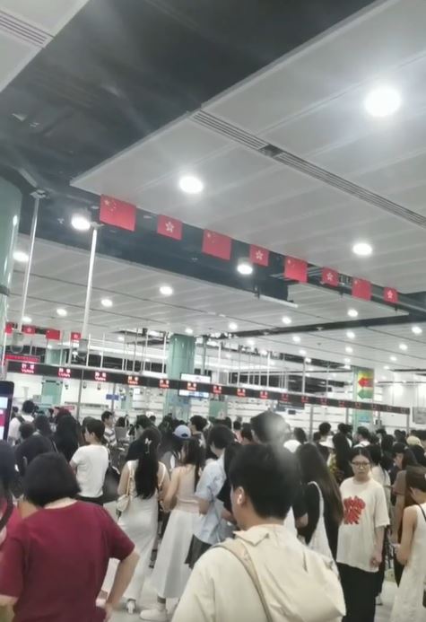 深圳昨97.2万人次出入境，4口岸同破复关后纪录。