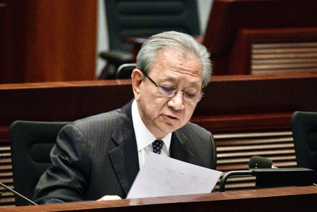今屆立法會選舉以70為界線，易志明（72歲）亦未能倖免。資料圖片
