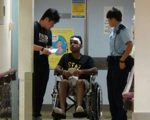 印度漢旺角爭執被打傷頭。