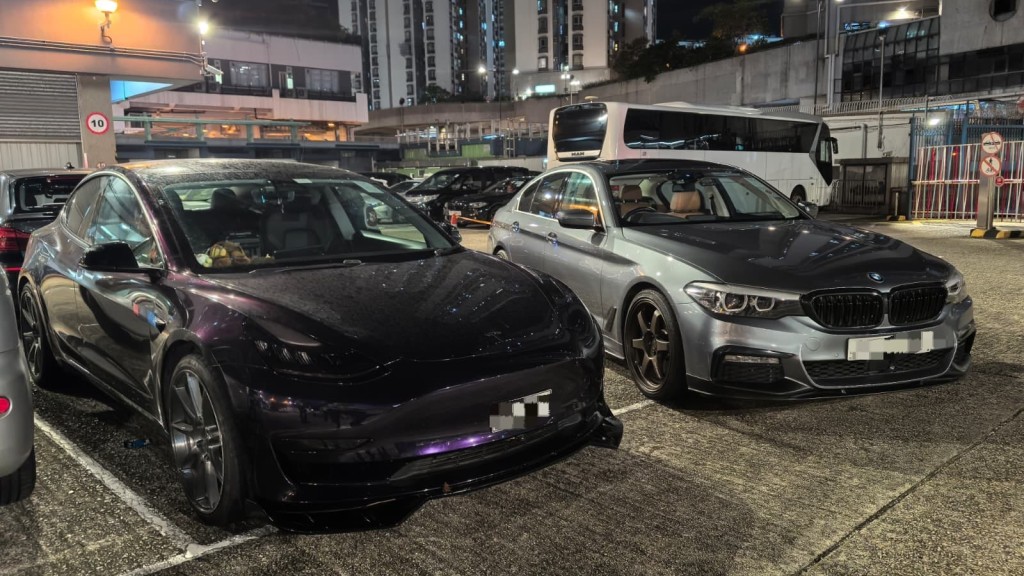 涉案的所有車輛均沒有有效的出租汽車許可證，有關車輛已被扣查作進一步檢驗。警方圖片