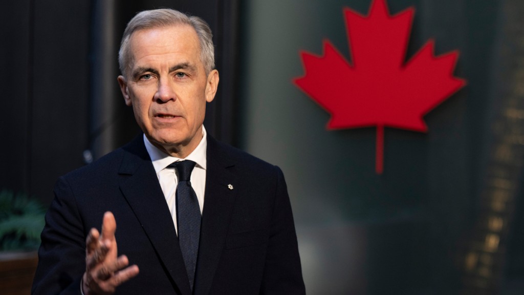 加拿大總理卡尼明日（14日）起將訪華4天。美聯社
