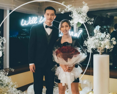 伍家朗成功求婚,準備踏入人生新階段。 伍家朗Facebook圖片