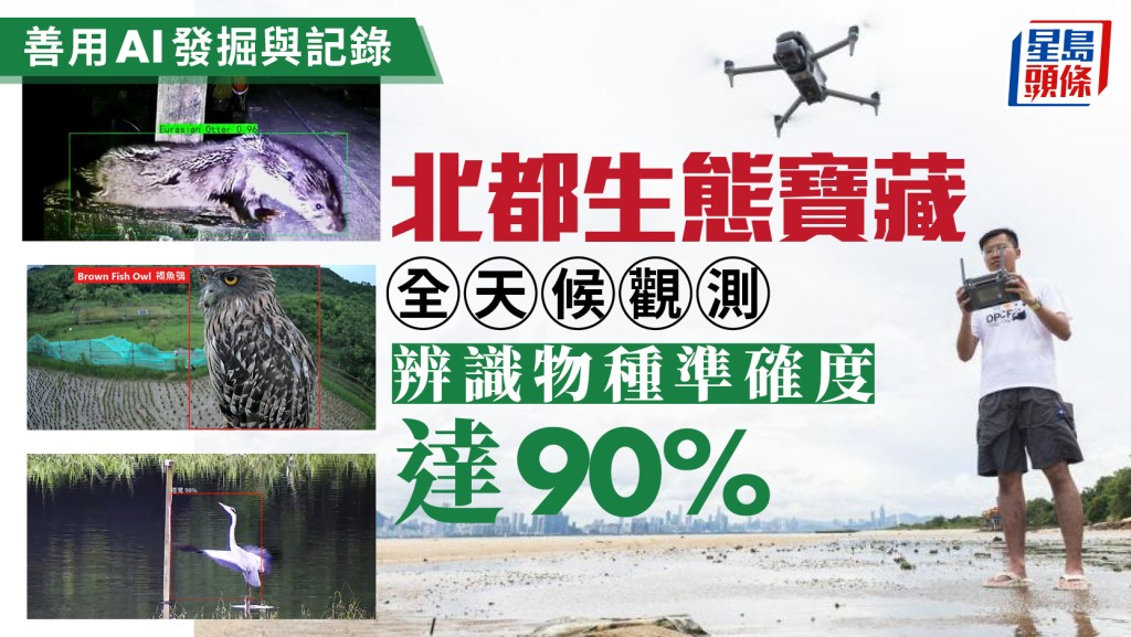 每日雜誌｜善用AI發掘與記錄北都生態寶藏  全天候觀測  辨識物種準確度達90%