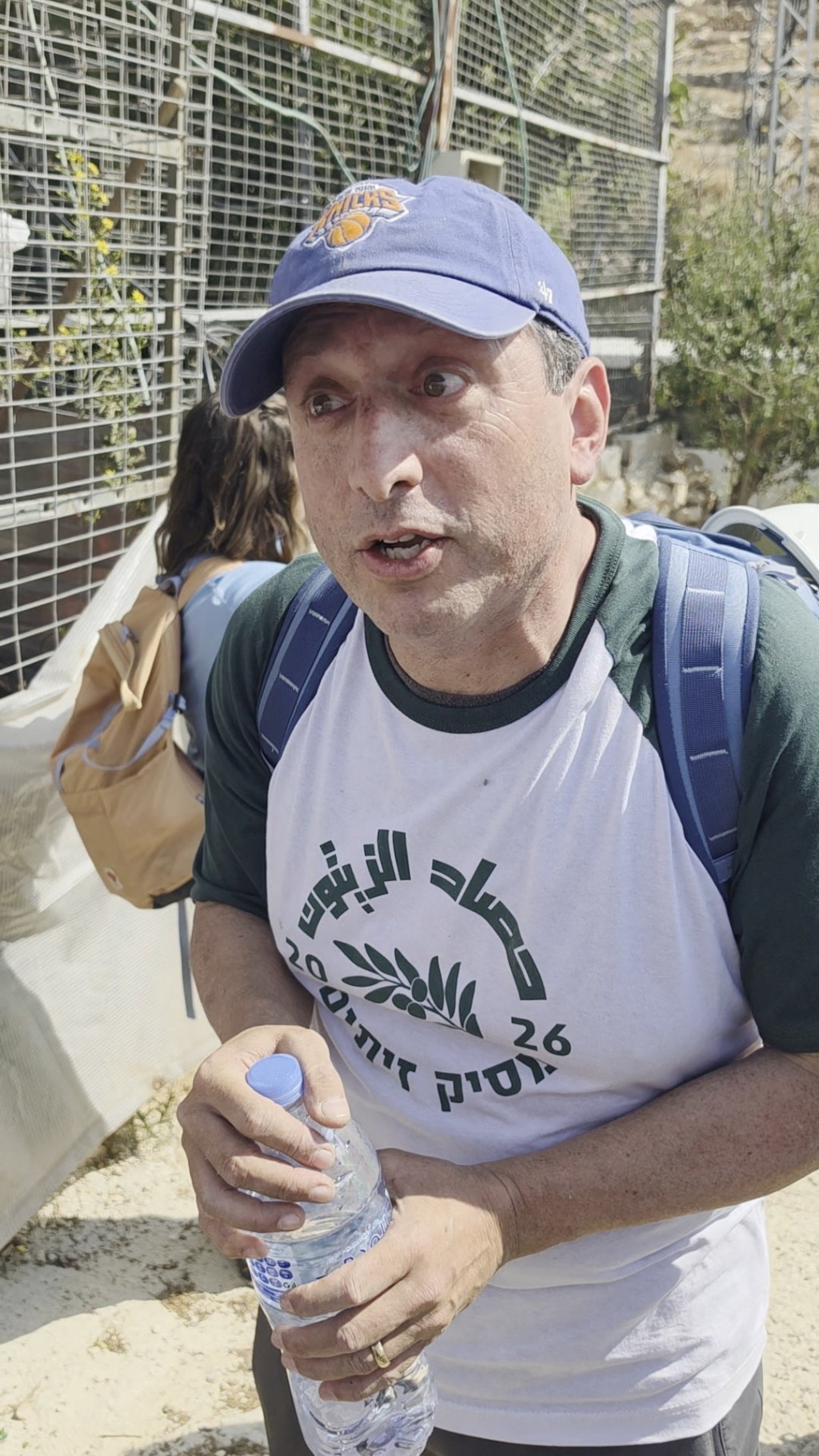 美国民主党热门国会议员候选人兰德（Brad Lander）在西岸做义工被以军拘留。 路透社