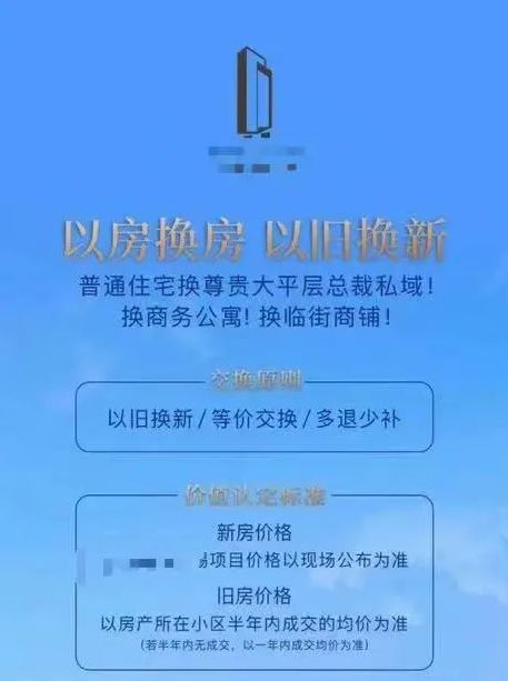 以房换房活动海报