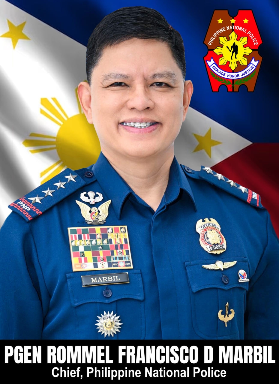 菲律賓警察總長馬比爾。（FB@Police General Rommel Francisco Marbil）