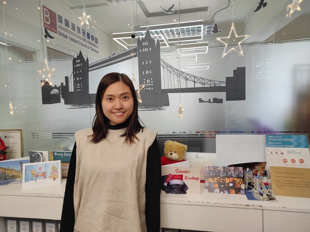 Trista指不少英國留學生的年輕親戚於當地就讀大學,但她不建議找他們擔當監護人,學校應也不會容許,「因他們只住大學宿舍,未必能照顧留學生假期期間的日常起居。」 Trista指不少英國留學生的年輕親戚於當地就讀大學,但她不建議找他們擔當監護人,學校應也不會容許,「因他們只住大學宿舍,未必能照顧留學生假期期間的日常起居。」