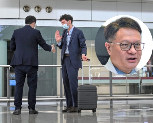 許樹昌指如外地抵港人士確診比例高,就需考慮暫時封關。資料圖片