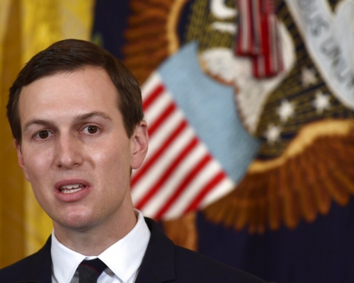 庫什納（圖中）周二在非洲摩洛哥會見摩洛哥國王穆罕默德六世。AP圖片