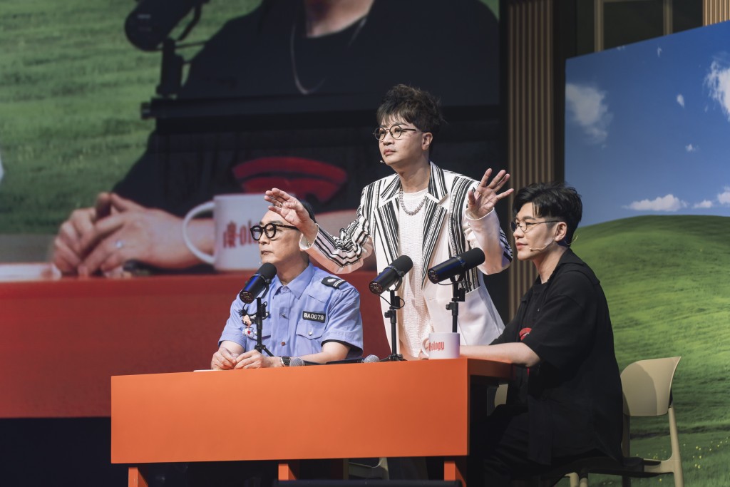鄒凱光、余迪偉及阿Bu一連五場Talk Show《壞-ology》昨晚（10日）圓滿結束。