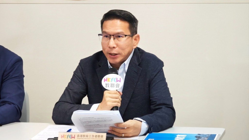 公社科性教育︱ 教聯會朱國強:續推或有負面作用 「承諾書」作用有限