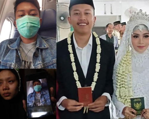 一名22歲的乘客費比安托，傳出曾在起飛前傳了一張自拍照給新婚妻子，沒想到可能卻成為他的遺照。（網圖）
