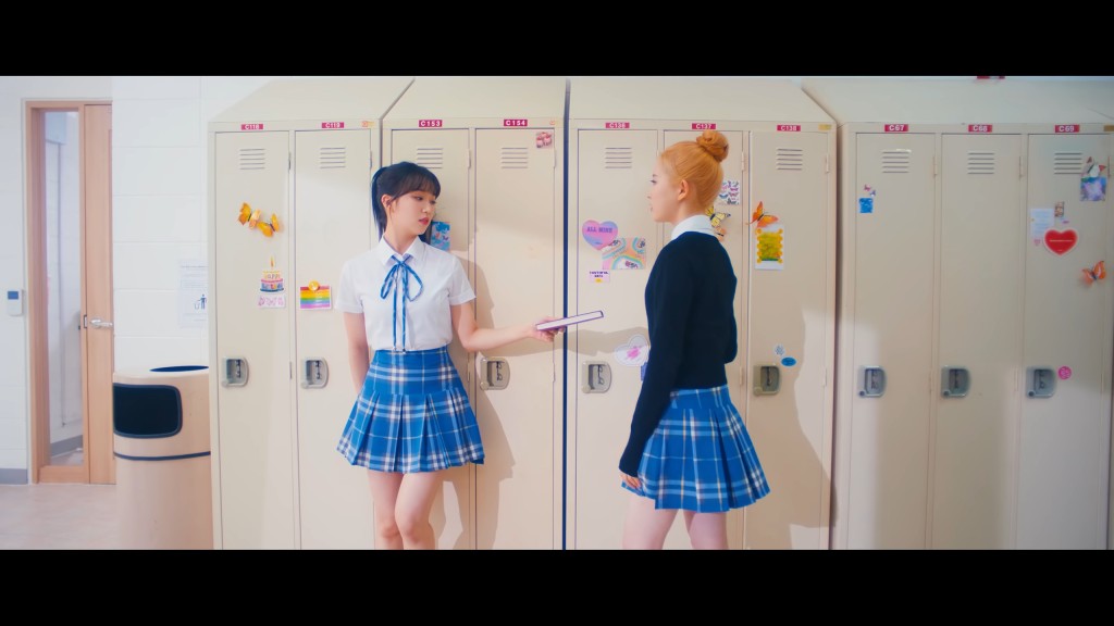 校園風點少得走廊一排Locker?
