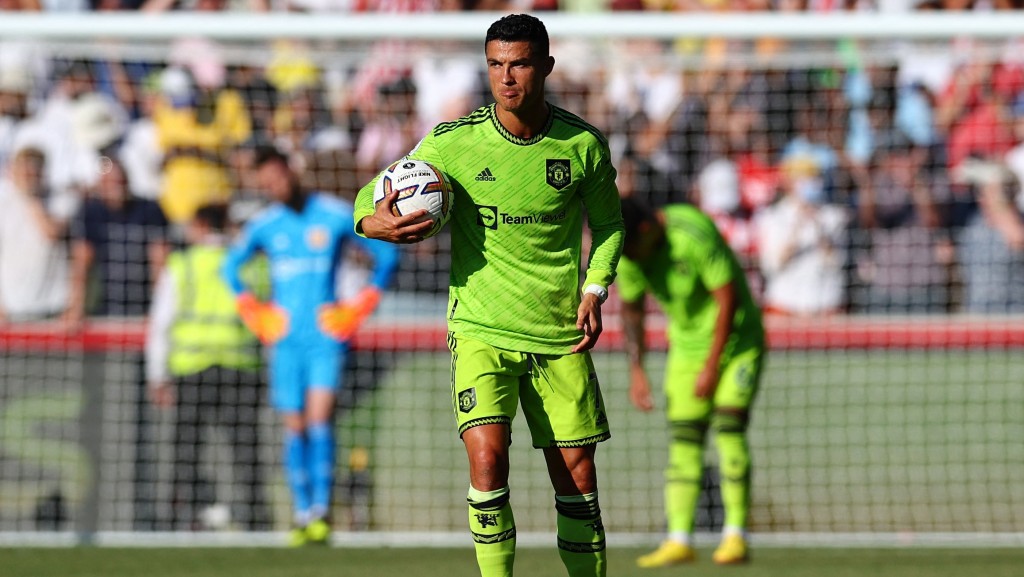 C朗在曼聯過得不快樂。Reuters