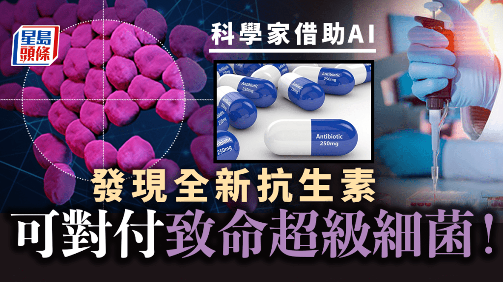科學家發現全新抗生素Abaucin能殺死致命超級細菌「鮑氏不動桿菌」。