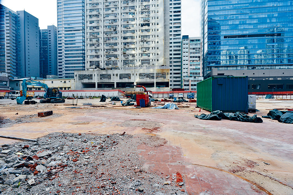 荃灣中央紗廠舊址，擬重建1幢21層新式工廈。