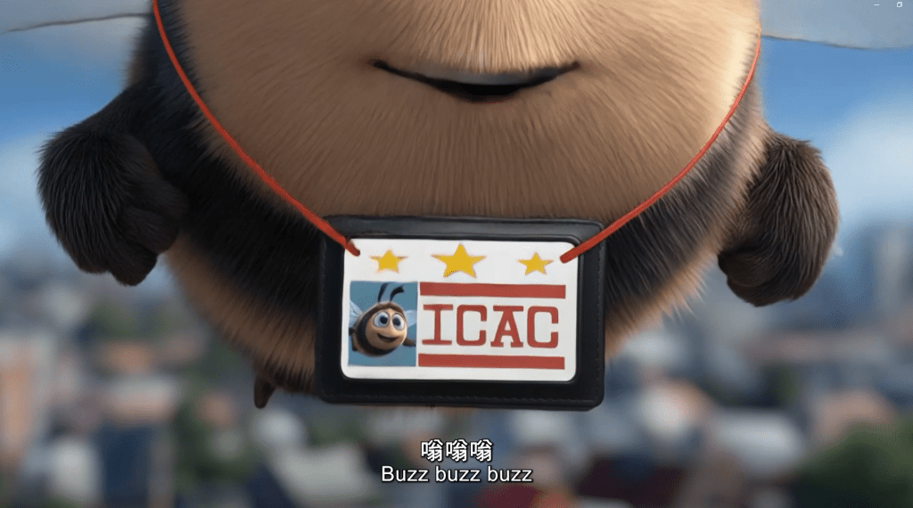 廉政公署今日(5日)發布首齣以AI人工智能製作的選舉宣傳動畫。廉政公署影片截圖 廉政公署今日(5日)發布首齣以AI人工智能製作的選舉宣傳動畫。廉政公署影片截圖