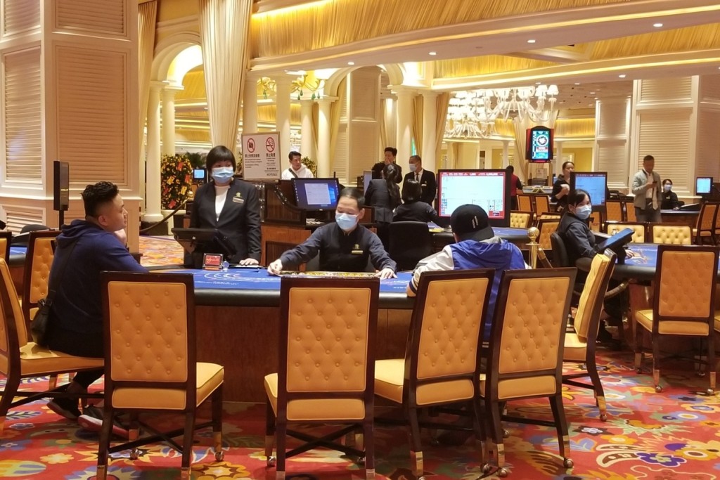 澳門最大的收入來源就是賭業。澳門新聞局圖片