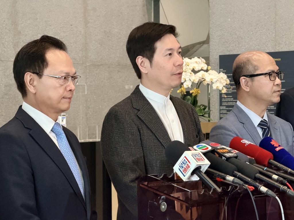 C15+副召集人、選委界吳傑莊建議,推行「累進式子女免稅額」。郭詠欣攝 C15+副召集人、選委界吳傑莊建議,推行「累進式子女免稅額」。郭詠欣攝