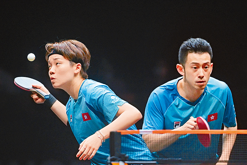 「黃杜配」以3:0輕取對手，殺入準決賽。